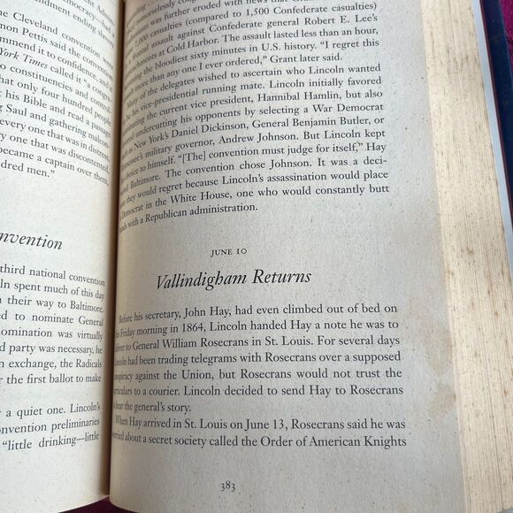 * 3 for $9 * 366 Days in Abraham Lincoln's Presidency: The Private, Political… - Picture 9 of 12